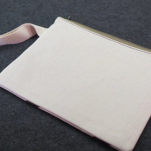 Animal Print Wristlet Makeup Bag Travel Tote Handmade Zippered Pouch NEW - Picture 4 of 6